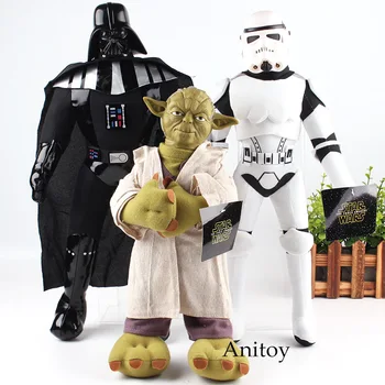 Star Wars Yoda Plush Toys Stormtrooper Darth Vader Master Plush Stuffed Toys Soft Dolls for Kids fabric cotton dolls
Star Wars Yoda Plush Toys Stormtrooper Darth Vader Master Plush Stuffed Toys Soft Dolls for Kids fabric cotton dolls