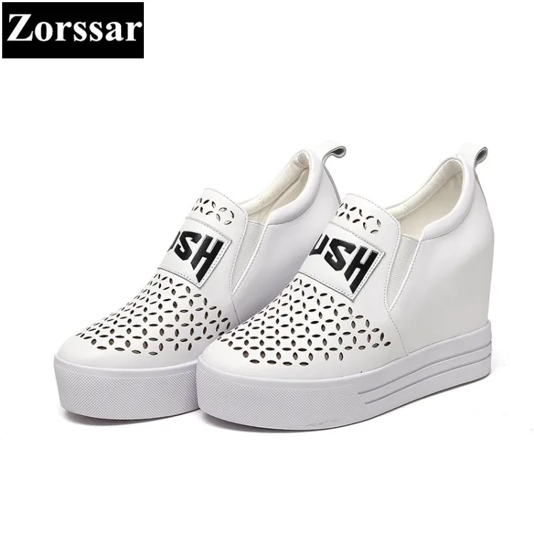 {Zorssar} 2018 NEW Women wedge high heels casual shoes Platform Pumps Woman height increase shoes Leisure slip on Women shoes
{Zorssar} 2018 NEW Women wedge high heels casual shoes Platform Pumps Woman height increase shoes Leisure slip on Women shoes