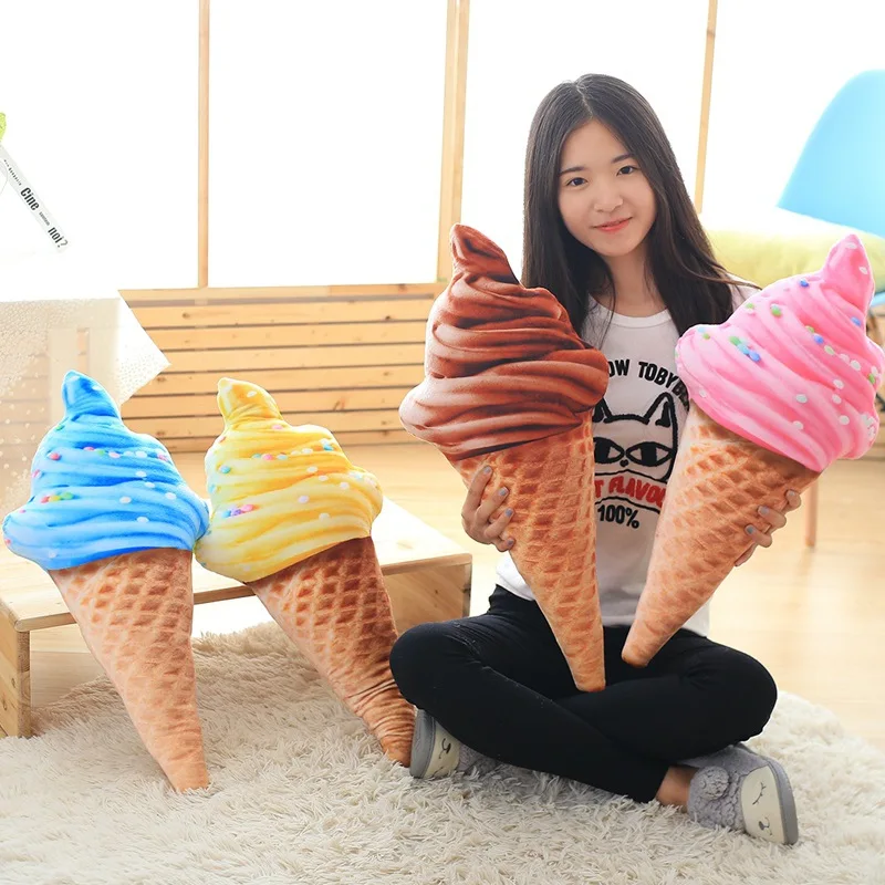 30CM design 3D sweet ice cream pillow cushion car waist support cushion Soft Plush Stuffed Doll Toys Creative Pillow
30CM design 3D sweet ice cream pillow cushion car waist support cushion Soft Plush Stuffed Doll Toys Creative Pillow