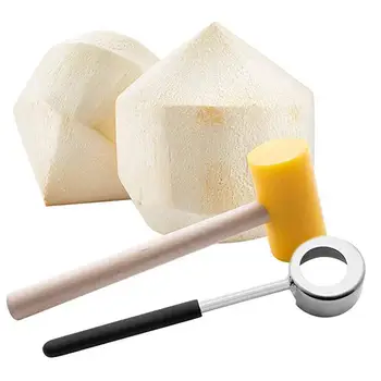 304 Stainless Steel Coconut Opener Tool Water Punch Tap Drill Straw Open Hole Cut Gift Fruit Openers Tools Kitchen Accessories
304 Stainless Steel Coconut Opener Tool Water Punch Tap Drill Straw Open Hole Cut Gift Fruit Openers Tools Kitchen Accessories