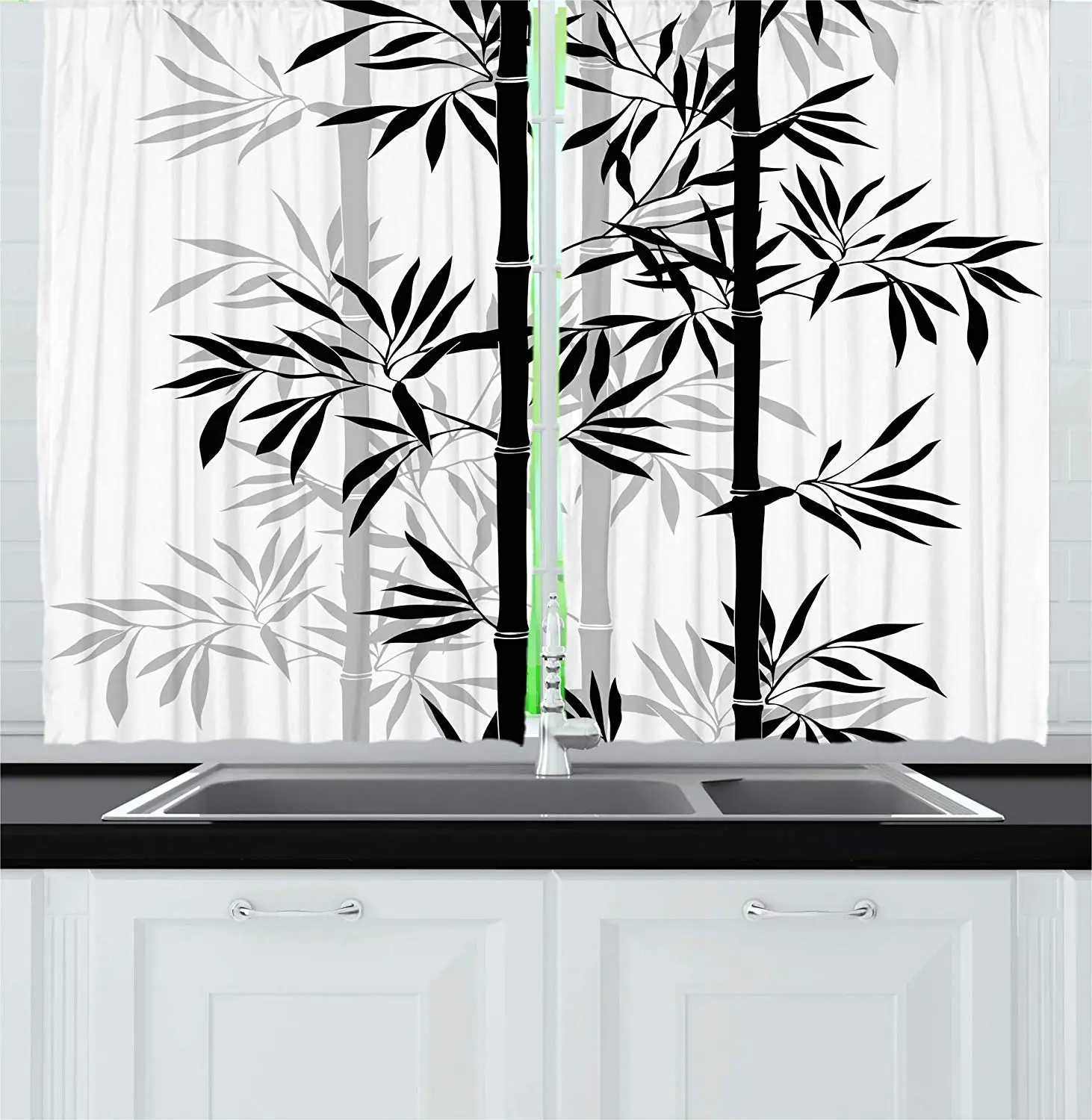 Tree of Life Curtains Silhouette of Spiritual Bamboo Tree Leaves Japanese Zen Feng Shui Boho Image Window Drapes for Living Room
Tree of Life Curtains Silhouette of Spiritual Bamboo Tree Leaves Japanese Zen Feng Shui Boho Image Window Drapes for Living Room