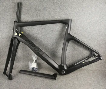 Black on Black BoB T1100 3K Matte NK1K Disc carbon road frame Disk bicycle Frameset with XS-S-M-L-XL for selection
Black on Black BoB T1100 3K Matte NK1K Disc carbon road frame Disk bicycle Frameset with XS-S-M-L-XL for selection