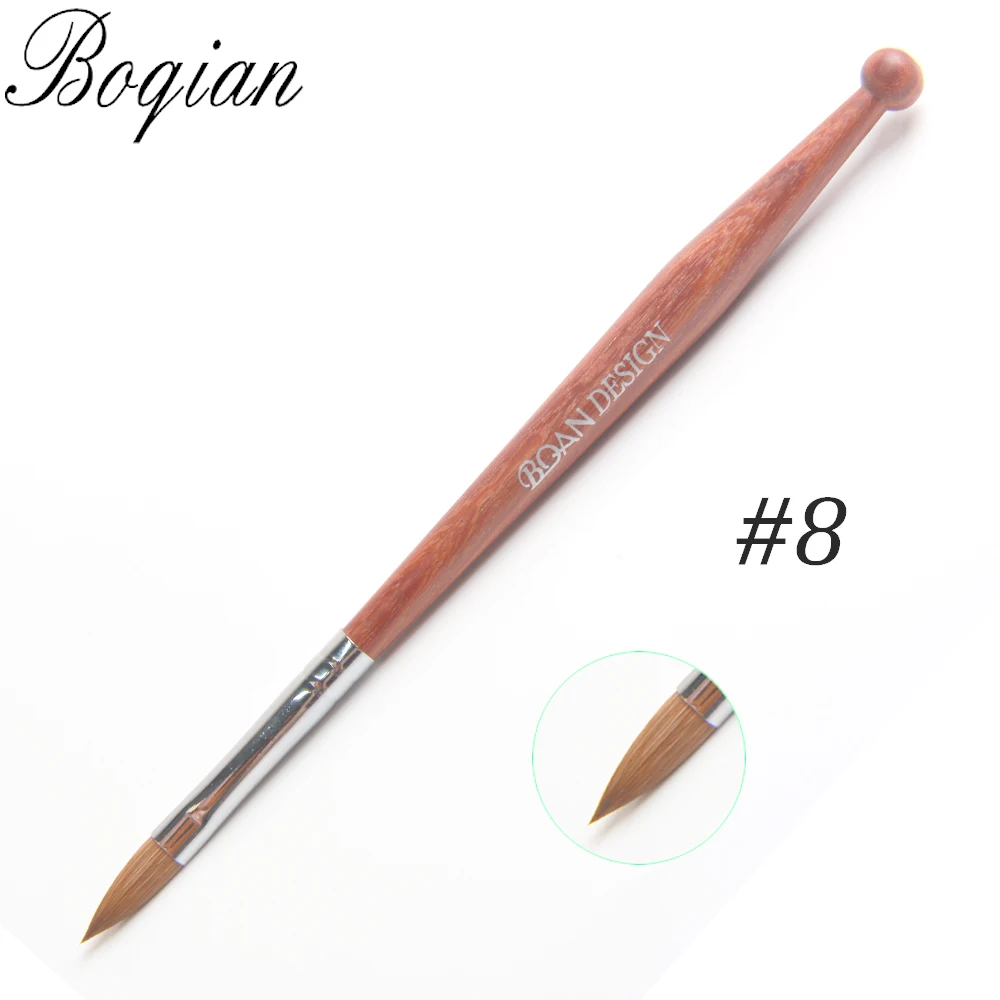 BQAN 1pcs #8 Kolinsky Sable Brush Acrylic Nail Art Brush Nail Art Brush Blue Metal Crystal Acrylic Nail Manicure Wooden Handle
BQAN 1pcs #8 Kolinsky Sable Brush Acrylic Nail Art Brush Nail Art Brush Blue Metal Crystal Acrylic Nail Manicure Wooden Handle