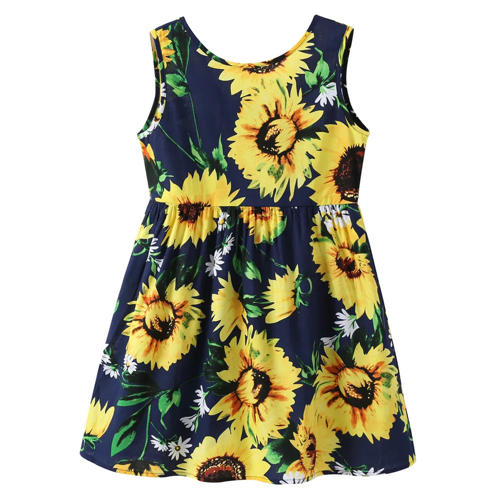 Dress for Girls Summer Kids Clothes 2019 Baby Girl Sleeveless Princess Dress Children Flower Print Dresses 1-7 Years Kid Outfit
Dress for Girls Summer Kids Clothes 2019 Baby Girl Sleeveless Princess Dress Children Flower Print Dresses 1-7 Years Kid Outfit