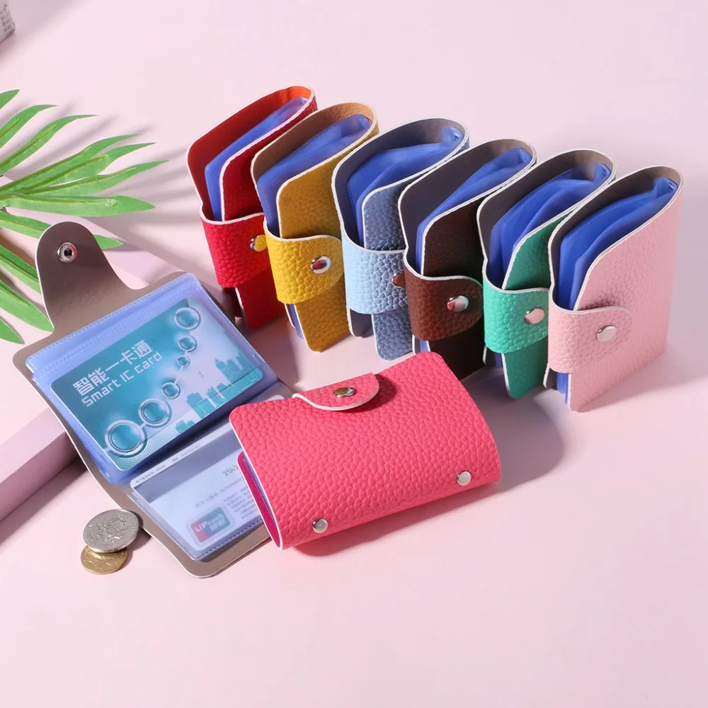 THINKTHENDO Fashion Women 24 Cards ID Credit Card Holder Portable Pocket Case Purse Wallet Gift Men Leather
THINKTHENDO Fashion Women 24 Cards ID Credit Card Holder Portable Pocket Case Purse Wallet Gift Men Leather