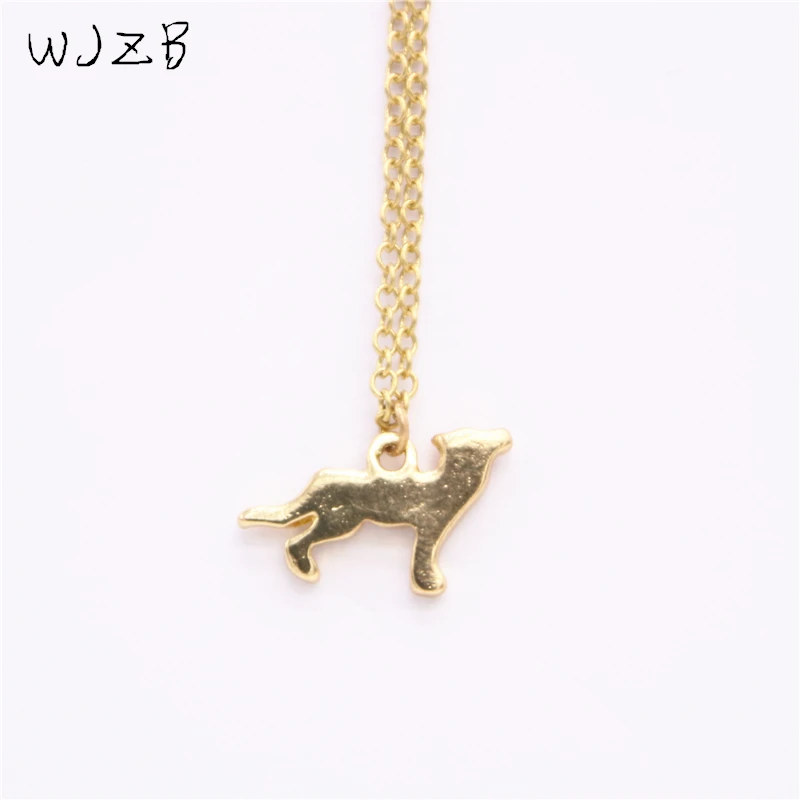 WJZB Fashion Wolf pendant necklace.The Wolf design of the popular animal necklace for women.
WJZB Fashion Wolf pendant necklace.The Wolf design of the popular animal necklace for women.