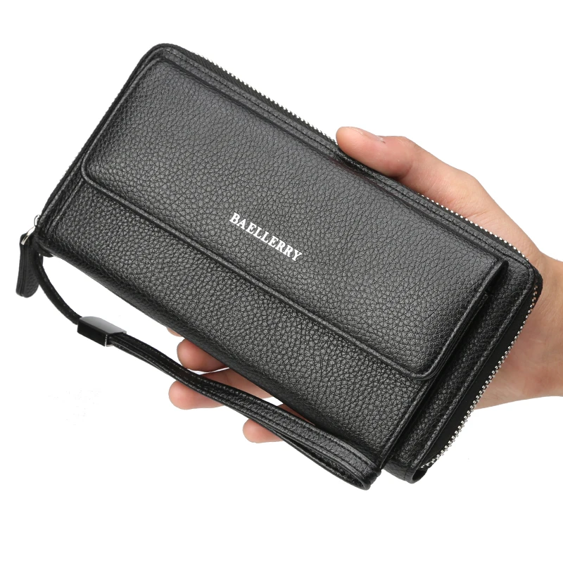 Men High Capacity Long Wallet Card Holder Male Purse Business Style Design Wallets Zipper Luxury Brand Leather Wallet For Men
Men High Capacity Long Wallet Card Holder Male Purse Business Style Design Wallets Zipper Luxury Brand Leather Wallet For Men
