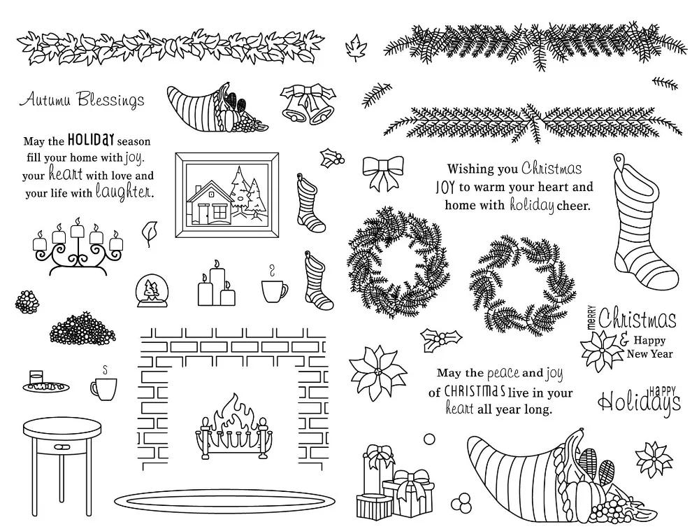 CLEAR STAMP Merry Christmas DIY Scrapbook Card album paper craft silicon rubber roller transparent stamps w702
CLEAR STAMP Merry Christmas DIY Scrapbook Card album paper craft silicon rubber roller transparent stamps w702