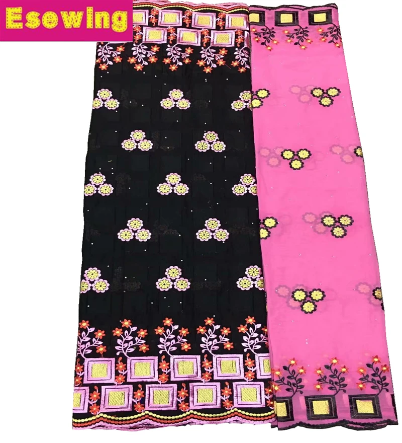 Hot sale african swiss voile lace in switzerland 5+2yards nigerian lace fabrics latest african laces 2019 black pink cotton lace
Hot sale african swiss voile lace in switzerland 5+2yards nigerian lace fabrics latest african laces 2019 black pink cotton lace