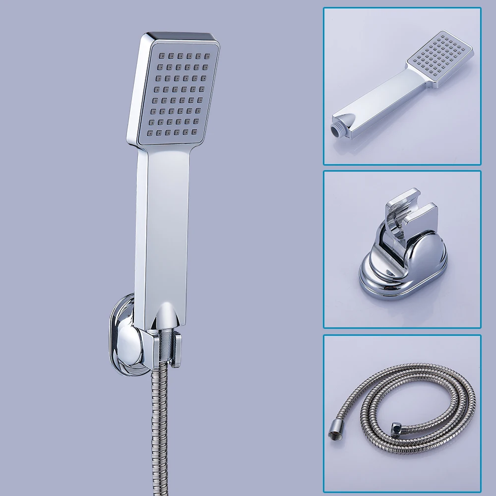 Shower Head set Water Saving 300 hole ABS With Chrome Hand bath Shower Stainless steel Shower hose + ABS shower holder
Shower Head set Water Saving 300 hole ABS With Chrome Hand bath Shower Stainless steel Shower hose + ABS shower holder