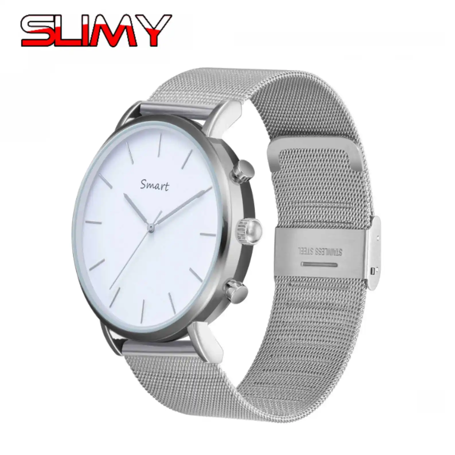 Slimy Newest Smart Watch Waterproof IP68 5ATM Passometer Message Reminder Ultra-long Standby Swimming Sports Activities Tracker
Slimy Newest Smart Watch Waterproof IP68 5ATM Passometer Message Reminder Ultra-long Standby Swimming Sports Activities Tracker