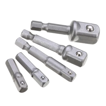 5pcs 1/4'' 3/8'' 1/2'' Socket Adapter Hex Power Drill Bit Driver Bar Wrench Set 2.5/3/5cm Length
5pcs 1/4'' 3/8'' 1/2'' Socket Adapter Hex Power Drill Bit Driver Bar Wrench Set 2.5/3/5cm Length