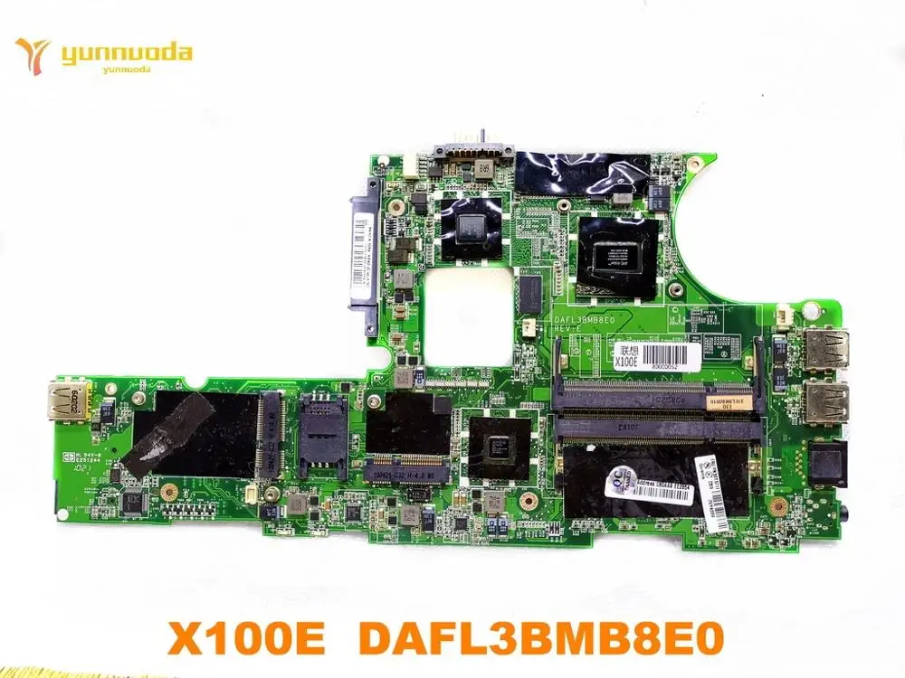 Оригинальная материнская плата для ноутбука Lenovo X100E X100E DAFL3BMB8E0, протестирована, хорошая Бесплатная доставка
Оригинальная материнская плата для ноутбука Lenovo X100E X100E DAFL3BMB8E0, протестирована, хорошая Бесплатная доставка