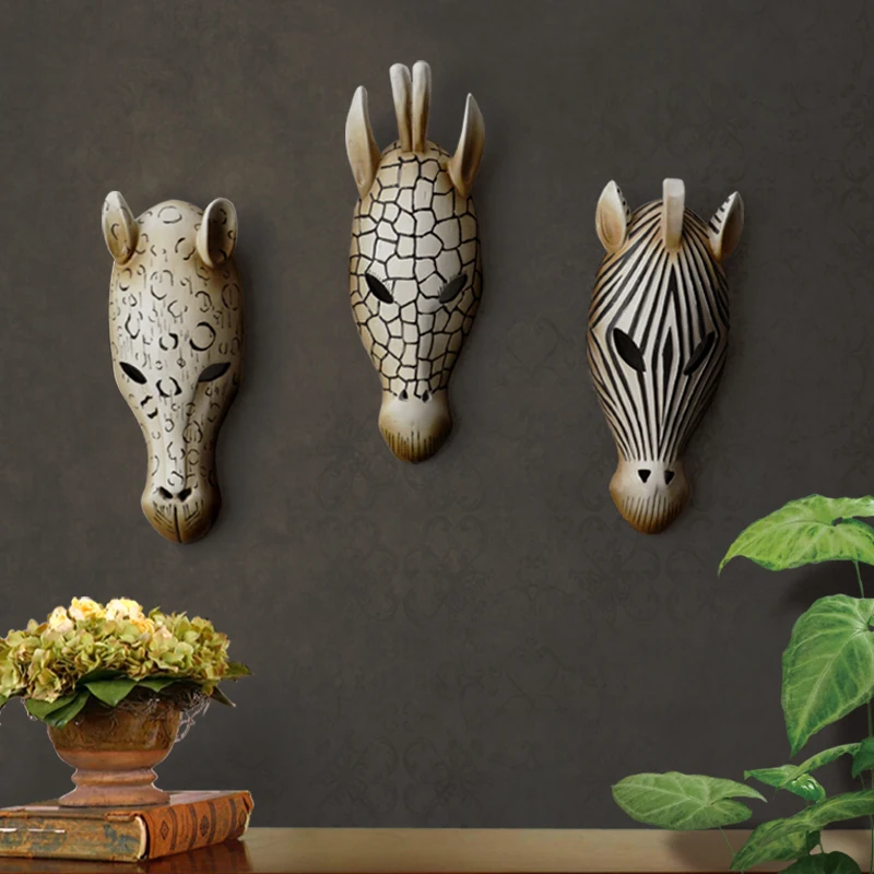 European style resin wall decorations wall hanging home bar club wall decoration crafts retro animal head wall ornaments
European style resin wall decorations wall hanging home bar club wall decoration crafts retro animal head wall ornaments
