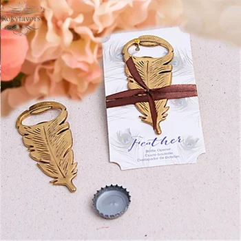 50PCS Vintage Antique Gold Feather Bottle Opener Wedding Favors Bridal Shower Event Party Table Decor
50PCS Vintage Antique Gold Feather Bottle Opener Wedding Favors Bridal Shower Event Party Table Decor