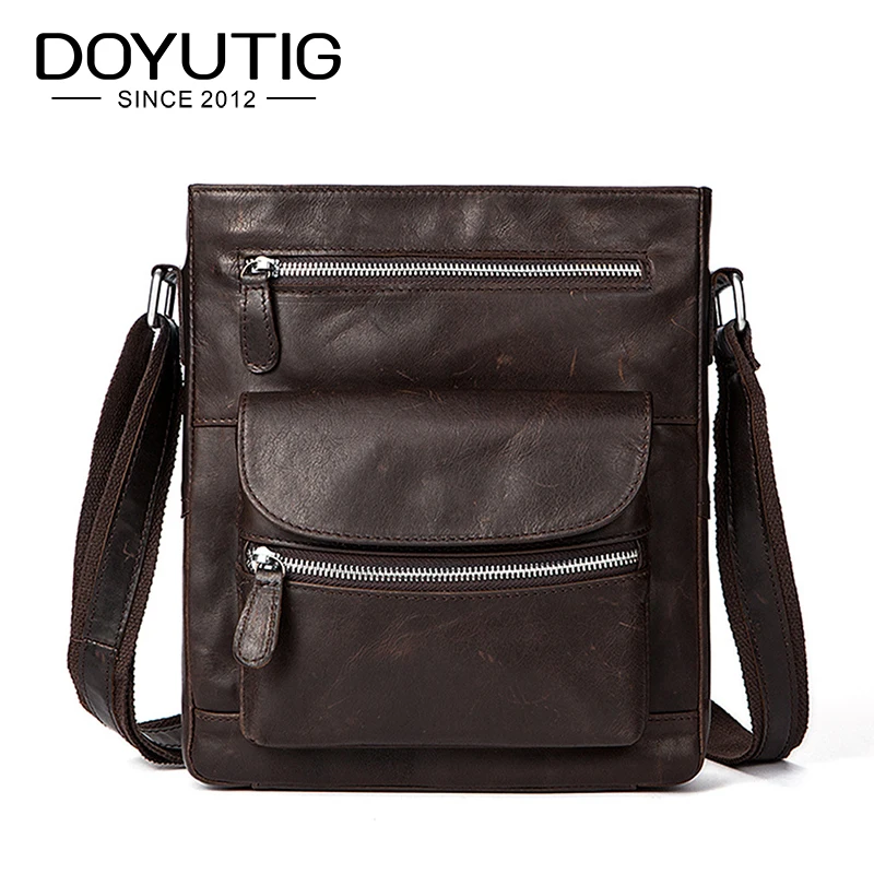 DOYUTIG Simple Style Men's Business Shoulder Bags Genuine Leather Male Crossbody Bags High Quality Real Cow Leather Bags G115
DOYUTIG Simple Style Men's Business Shoulder Bags Genuine Leather Male Crossbody Bags High Quality Real Cow Leather Bags G115