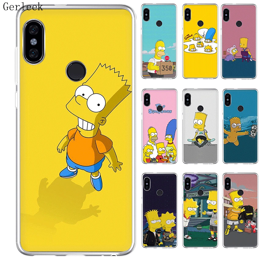 Silicone Phone Case Tpu For Xiaomi Redmi S2 4A 4X 5 6 6A 7 GO 4 3 3S Prime Pro Cover Simpson Casing Cover
Silicone Phone Case Tpu For Xiaomi Redmi S2 4A 4X 5 6 6A 7 GO 4 3 3S Prime Pro Cover Simpson Casing Cover