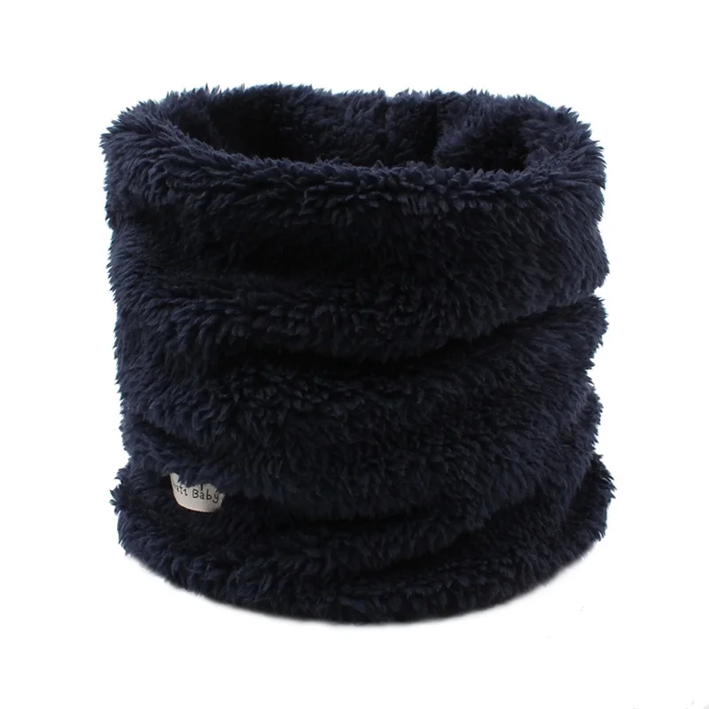 Fleece Baby Boys Girls Scarf Warm Winter Autumn Kids Collar Scarf Neck Warmer Children Scarf Casual Baby Boys Clothing 1-6Y (6)