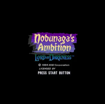 Nobunaga's Ambition - Lord of Darkness NTSC Version 16 Bit 46 Pin Big Gray Game Card For USA Game Players
Nobunaga's Ambition - Lord of Darkness NTSC Version 16 Bit 46 Pin Big Gray Game Card For USA Game Players
