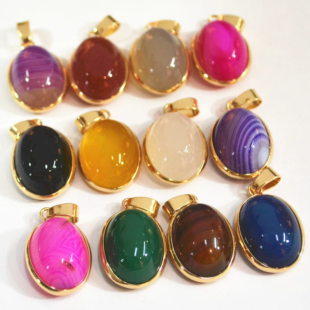 New Best Selling Natural Stone Gold Carnelian Pendants Charms Necklace For Jewelry Making 6PCS 25x16mm Wholesale Free Shipping
New Best Selling Natural Stone Gold Carnelian Pendants Charms Necklace For Jewelry Making 6PCS 25x16mm Wholesale Free Shipping