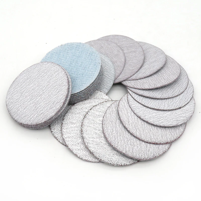 50PCS 2 Inch 50mm Sanding Discs Hook & Loop White Dry Grinding Sandpaper 60 to 10000 Grit for Polishing Grinding
50PCS 2 Inch 50mm Sanding Discs Hook & Loop White Dry Grinding Sandpaper 60 to 10000 Grit for Polishing Grinding