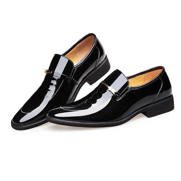 Hot Selling 1 Pair Men Leather Shoes Fashion Formal Flat Pointed Toe Casual Shoes -B5
Hot Selling 1 Pair Men Leather Shoes Fashion Formal Flat Pointed Toe Casual Shoes -B5