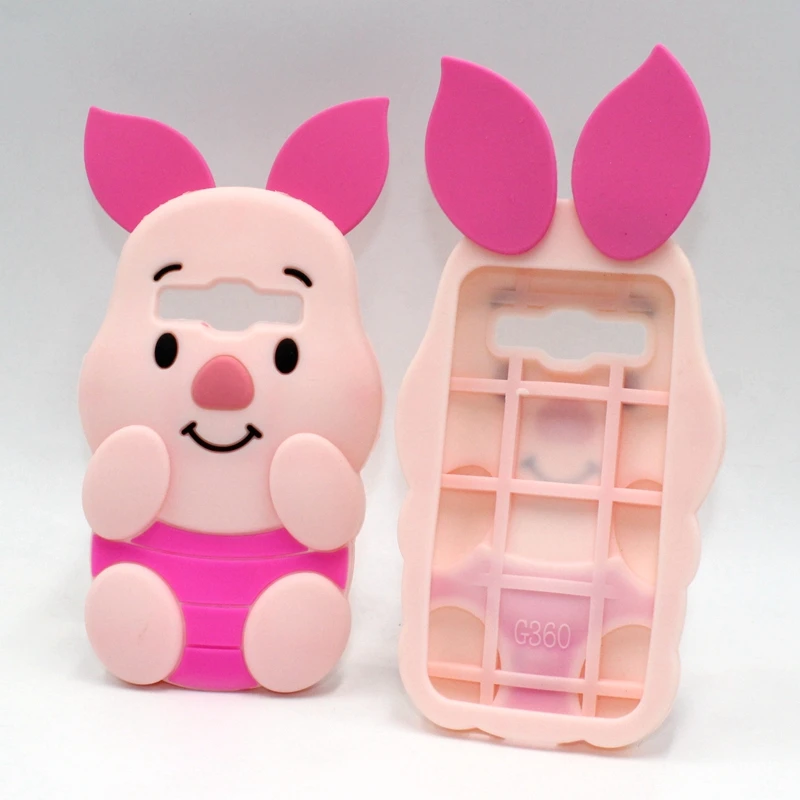 For Samsung Galaxy Core 2 Core2 G355H Core Prime G360 G361F G361H Case 3D Cartoon Piglet Cute Pink Pig Soft Silicone Cover Case
For Samsung Galaxy Core 2 Core2 G355H Core Prime G360 G361F G361H Case 3D Cartoon Piglet Cute Pink Pig Soft Silicone Cover Case