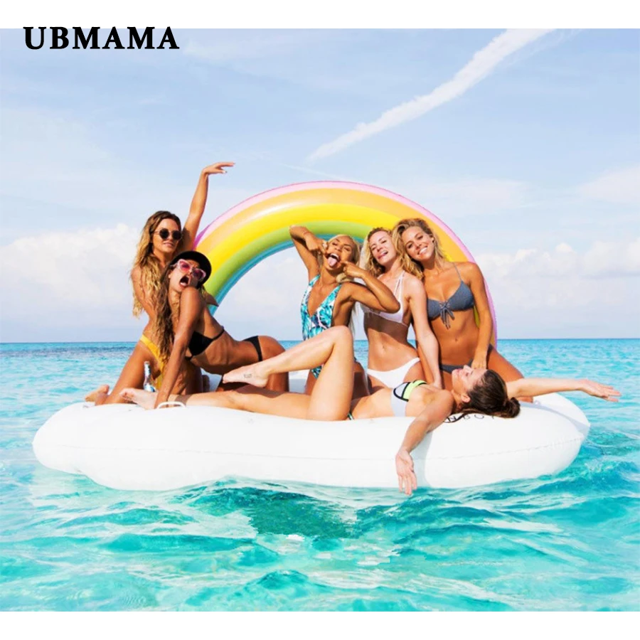 Huge inflatable pool float giant floating rainbow fashion swimming pool island lounge inflatable pool party water rest bed
Huge inflatable pool float giant floating rainbow fashion swimming pool island lounge inflatable pool party water rest bed