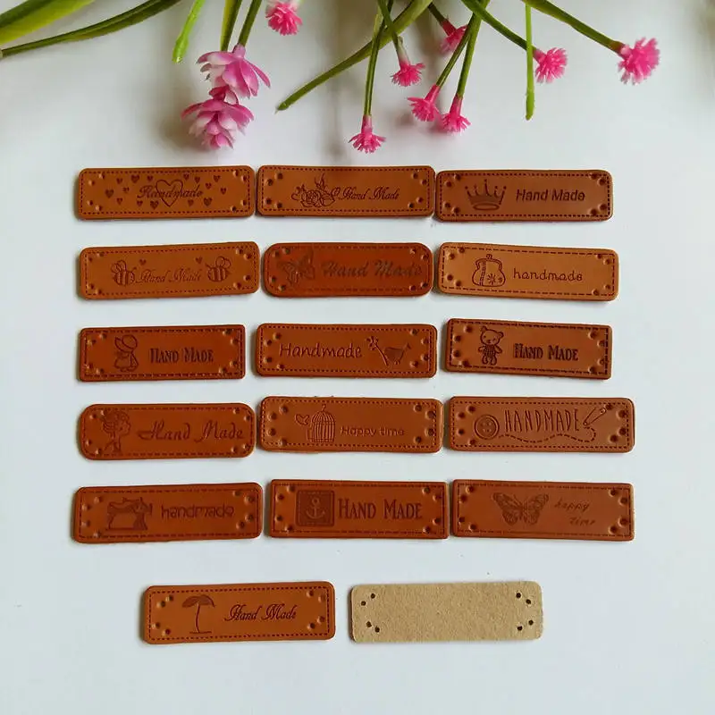 30PCs Hand Made Labels PU Leather Tags On Clothes Garment Labels For for patchwork Bags Shoes Sewing Accessories
30PCs Hand Made Labels PU Leather Tags On Clothes Garment Labels For for patchwork Bags Shoes Sewing Accessories