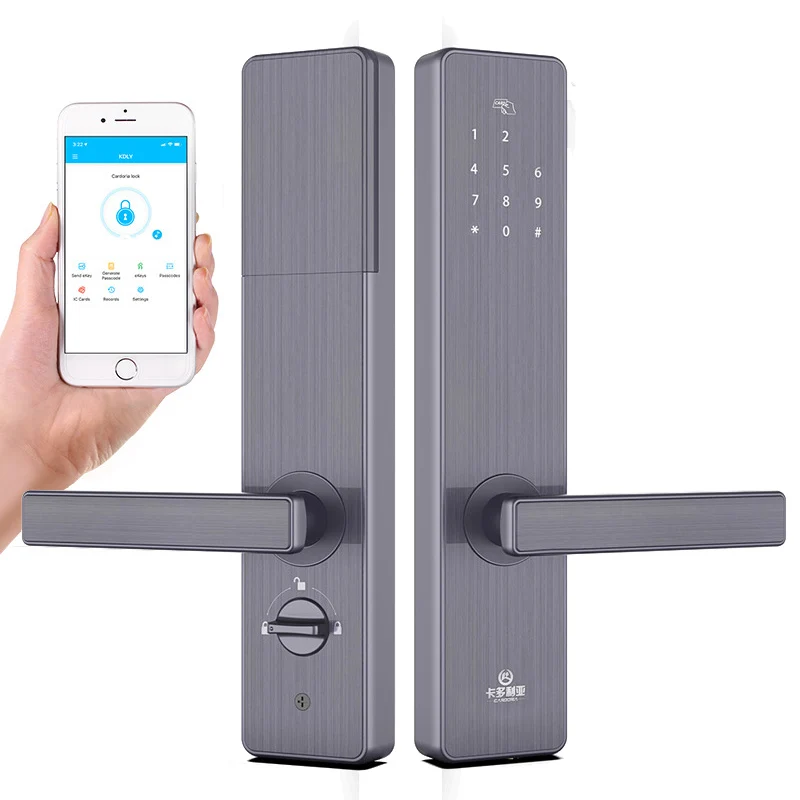 Passcord Apartment Lock TTLock App Remote Control Bluetooth Gateway Smart Doorlock IC Card Office Locks Rental House Lock New
Passcord Apartment Lock TTLock App Remote Control Bluetooth Gateway Smart Doorlock IC Card Office Locks Rental House Lock New