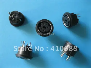 200 Pcs Per Lot Mini 5 Pin Circular DIN Connector Snap and Lock Vertical Mini-DIN Hot Sale High Quality
200 Pcs Per Lot Mini 5 Pin Circular DIN Connector Snap and Lock Vertical Mini-DIN Hot Sale High Quality