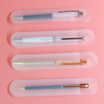 5 Pcs Clear Fountain Pen Pouch Single Pencil Bag Pen Case Antique Pen Holder For Rollerball Pen/Fountain Pen/Ballpoint Pen
5 Pcs Clear Fountain Pen Pouch Single Pencil Bag Pen Case Antique Pen Holder For Rollerball Pen/Fountain Pen/Ballpoint Pen