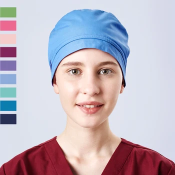 5 Solid Color Unisex Cotton Surgical Caps Nurse Work Hat Tieback Adjustable Hospital Medical Scrub Cap Dentist Nursing Cap Cheap
5 Solid Color Unisex Cotton Surgical Caps Nurse Work Hat Tieback Adjustable Hospital Medical Scrub Cap Dentist Nursing Cap Cheap