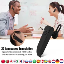 VBESTLIFE Intelligent Multi-Language instant translator voice with Wireless bluetooth earphone headphones traductor simultaneo