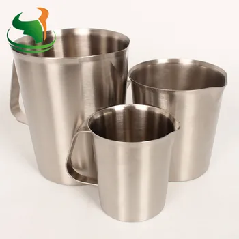 Thickening 304 Stainless Steel Measuring Cups with Scale for Coffee Shop,Bar ,Home
Thickening 304 Stainless Steel Measuring Cups with Scale for Coffee Shop,Bar ,Home