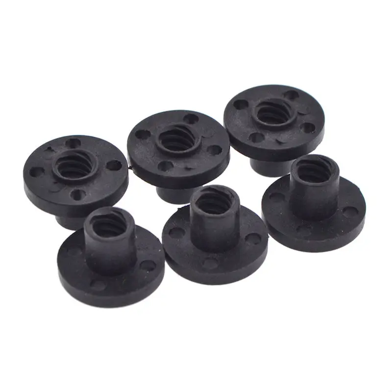 Funssor 5 Pcs Black TR8 Lead Screw POM nut TR8x2/TR8x4/TR8x8 Trapezoidal Screw Nuts Delrin Nuts 8mm
Funssor 5 Pcs Black TR8 Lead Screw POM nut TR8x2/TR8x4/TR8x8 Trapezoidal Screw Nuts Delrin Nuts 8mm