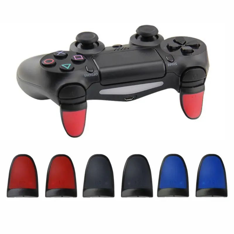 1 Pair New Anti Slip L2 R2 Trigger Extended Buttons Kit For PS4 Controller Analog Extenders Thumbtick
1 Pair New Anti Slip L2 R2 Trigger Extended Buttons Kit For PS4 Controller Analog Extenders Thumbtick