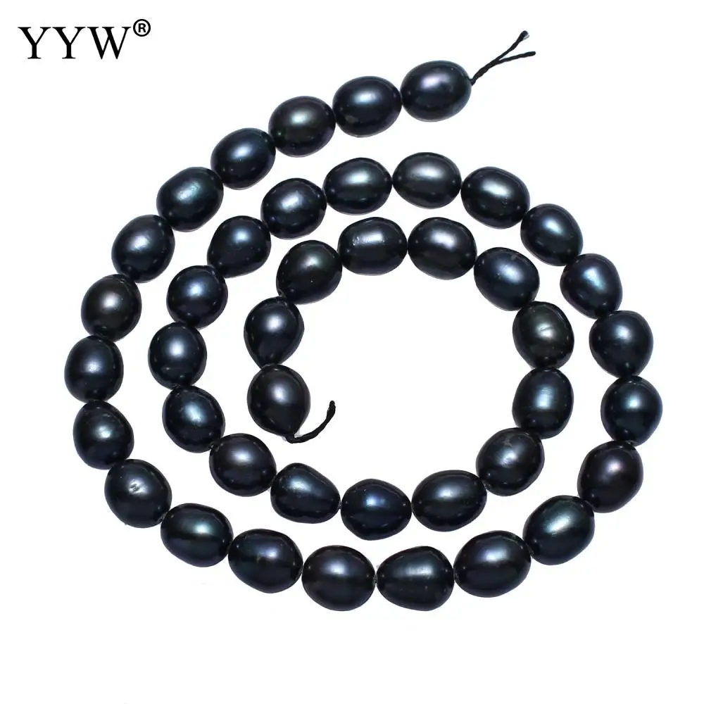 High Quality 100% Cultured Potato Freshwater Pearl Beads black 8-9mm Approx 0.8mm Sold Per Approx 15 Inch Strand
High Quality 100% Cultured Potato Freshwater Pearl Beads black 8-9mm Approx 0.8mm Sold Per Approx 15 Inch Strand