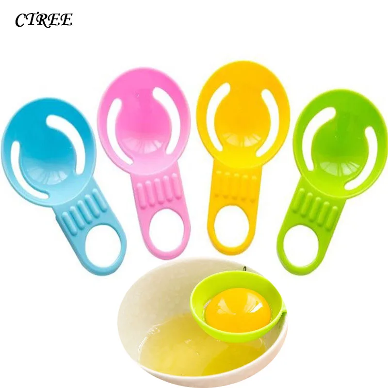 CTREE 2Pcs Plastic Egg White Separator Creative Short Handle Egg White Protein Separator Safe Practical Kitchen Baking Tool C512
CTREE 2Pcs Plastic Egg White Separator Creative Short Handle Egg White Protein Separator Safe Practical Kitchen Baking Tool C512