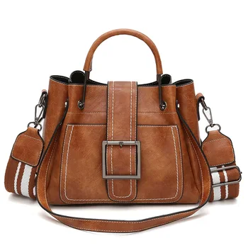 JOFEANAY Brand Ms. 2018 retro bucket bag wide shoulder strap shoulder bag Messenger bag portable handbags manufacturers sales JF
JOFEANAY Brand Ms. 2018 retro bucket bag wide shoulder strap shoulder bag Messenger bag portable handbags manufacturers sales JF