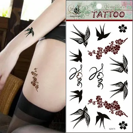 1 sheet New 2018 Classic Black Tattoo Waterfproof Fake Temporary Tattoo Sticker Body Cat Star Infinity Bird Tattoo
1 sheet New 2018 Classic Black Tattoo Waterfproof Fake Temporary Tattoo Sticker Body Cat Star Infinity Bird Tattoo