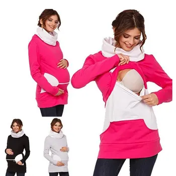 2018 Fashion Patchwork Maternity Hoodies Nuring Top Clothes Long Sleeve Breastfeeding Hoodie For Pregnant Women Nursing Hoodies
2018 Fashion Patchwork Maternity Hoodies Nuring Top Clothes Long Sleeve Breastfeeding Hoodie For Pregnant Women Nursing Hoodies