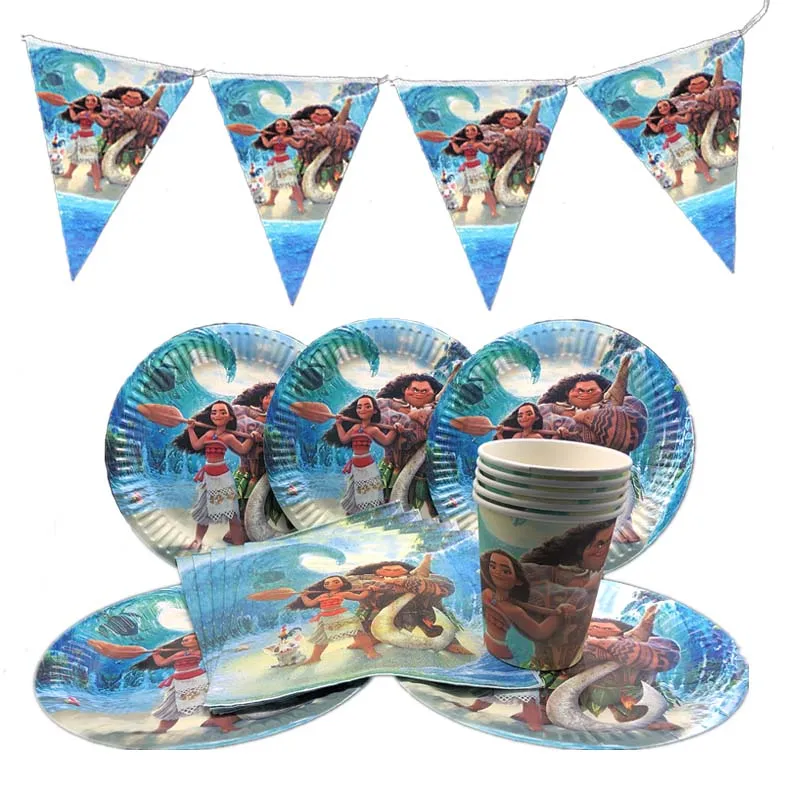 Moana Party Decorations Movie Maui Kids Birthday Party Decoration Disposable Tableware Set Event Party Supplies
Moana Party Decorations Movie Maui Kids Birthday Party Decoration Disposable Tableware Set Event Party Supplies