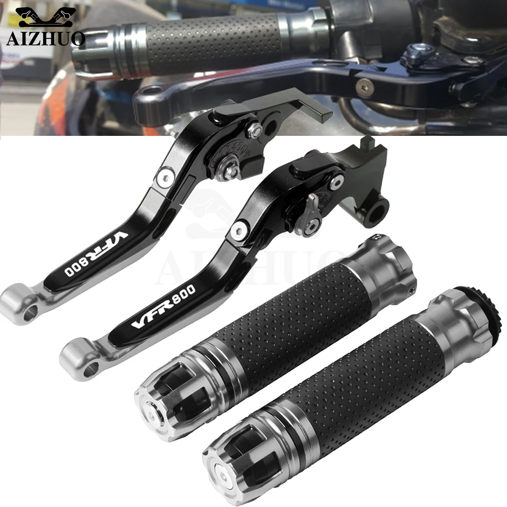 Motorcycle Brake Clutch Lever Extendable+Handle Grips Handlebar For HONDA VFR800/F VFR800F VFR 800 2002-2017
Motorcycle Brake Clutch Lever Extendable+Handle Grips Handlebar For HONDA VFR800/F VFR800F VFR 800 2002-2017
