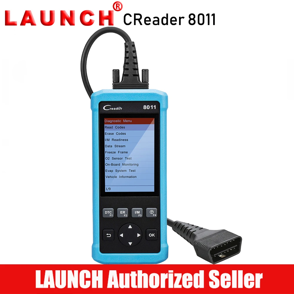 LAUNCH Scanner CReader 8011 CR8011 OBDII/EOBD Code Reader ABS/SRS Diagnostic Scan Tool EPB/BMS and Oil Service Light Resets
LAUNCH Scanner CReader 8011 CR8011 OBDII/EOBD Code Reader ABS/SRS Diagnostic Scan Tool EPB/BMS and Oil Service Light Resets