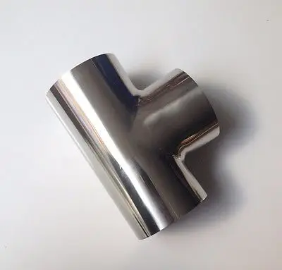 159mm O/D 2mm Thickness 304 Stainless Steel Sanitary Weld Tee Connector Pipe Fitting
159mm O/D 2mm Thickness 304 Stainless Steel Sanitary Weld Tee Connector Pipe Fitting