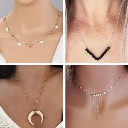 Personality Lock Star Shell Tassel Simulated Pearl Heart Chain Necklaces & Pendants for Women Valentine's Day Gifts Bijuterias
Personality Lock Star Shell Tassel Simulated Pearl Heart Chain Necklaces & Pendants for Women Valentine's Day Gifts Bijuterias