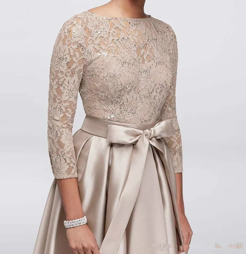 Beautiful High Low Lace Evening Dresses Beads 3/4 Long Sleeve Satin Vestidos De Festa Long Party Dress Prom Mother Formal
Beautiful High Low Lace Evening Dresses Beads 3/4 Long Sleeve Satin Vestidos De Festa Long Party Dress Prom Mother Formal