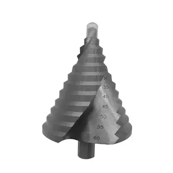 6-60mm Hss Step Cone Drill Bit Hole Cutter Set 12 Steps Metric Step Drill Wood Plastic Metal Drilling Shank Dia 13mm 649E
6-60mm Hss Step Cone Drill Bit Hole Cutter Set 12 Steps Metric Step Drill Wood Plastic Metal Drilling Shank Dia 13mm 649E