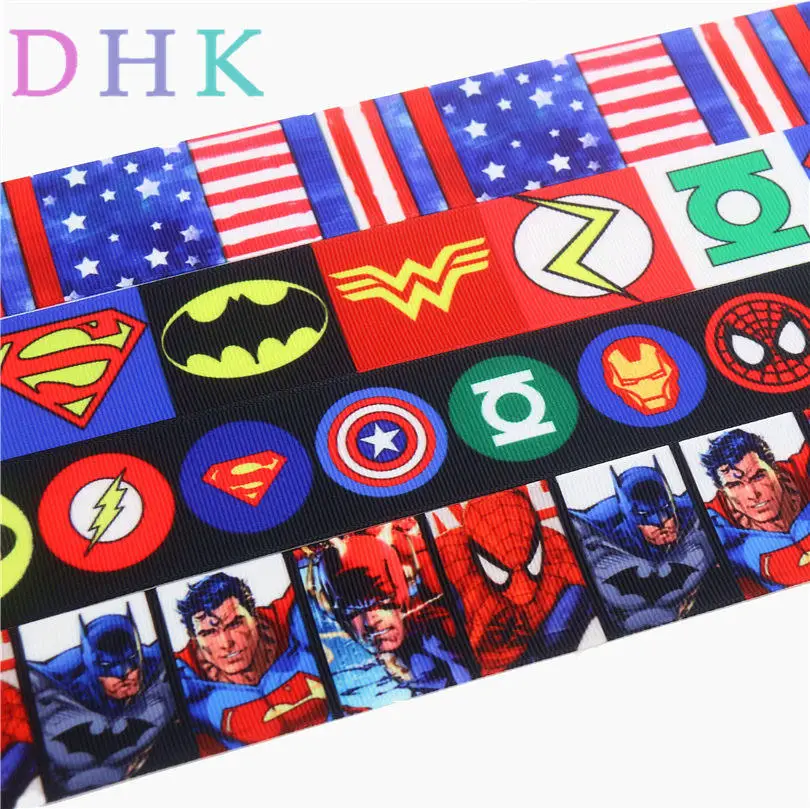 DHK 1.5'' 10yards america super batman hero printed grosgrain ribbon Accessory hairbow headwear DIY decoration 38mm B1577
DHK 1.5'' 10yards america super batman hero printed grosgrain ribbon Accessory hairbow headwear DIY decoration 38mm B1577